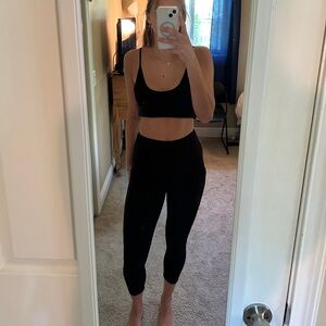 3/4 leggings with discrete pockets